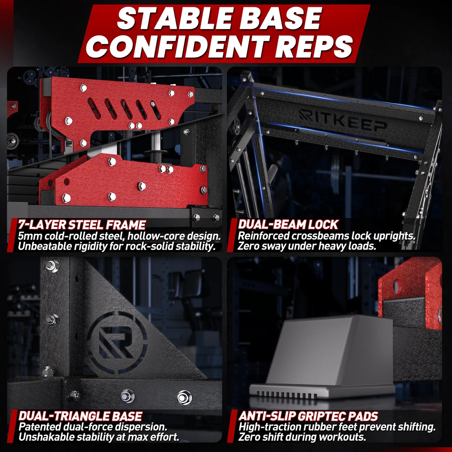 PMAX 5600 Home Gym Smith Machine - Integrated Weight System