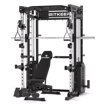 PMAX 5600 Home Gym Smith Machine - Integrated Weight System