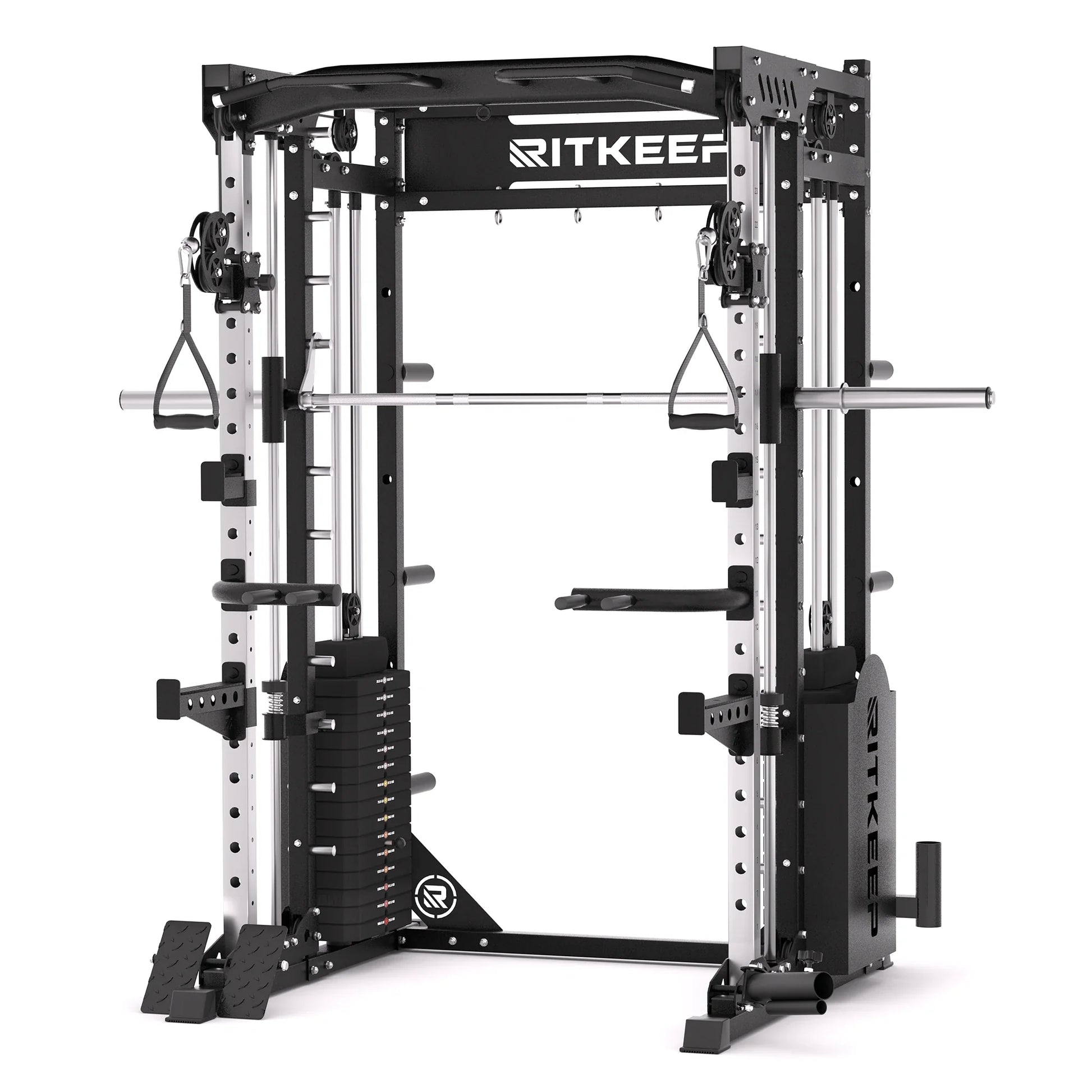 PMAX 5600 Home Gym Smith Machine - Integrated Weight System