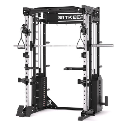 PMAX 5600 Home Gym Smith Machine - Integrated Weight System
