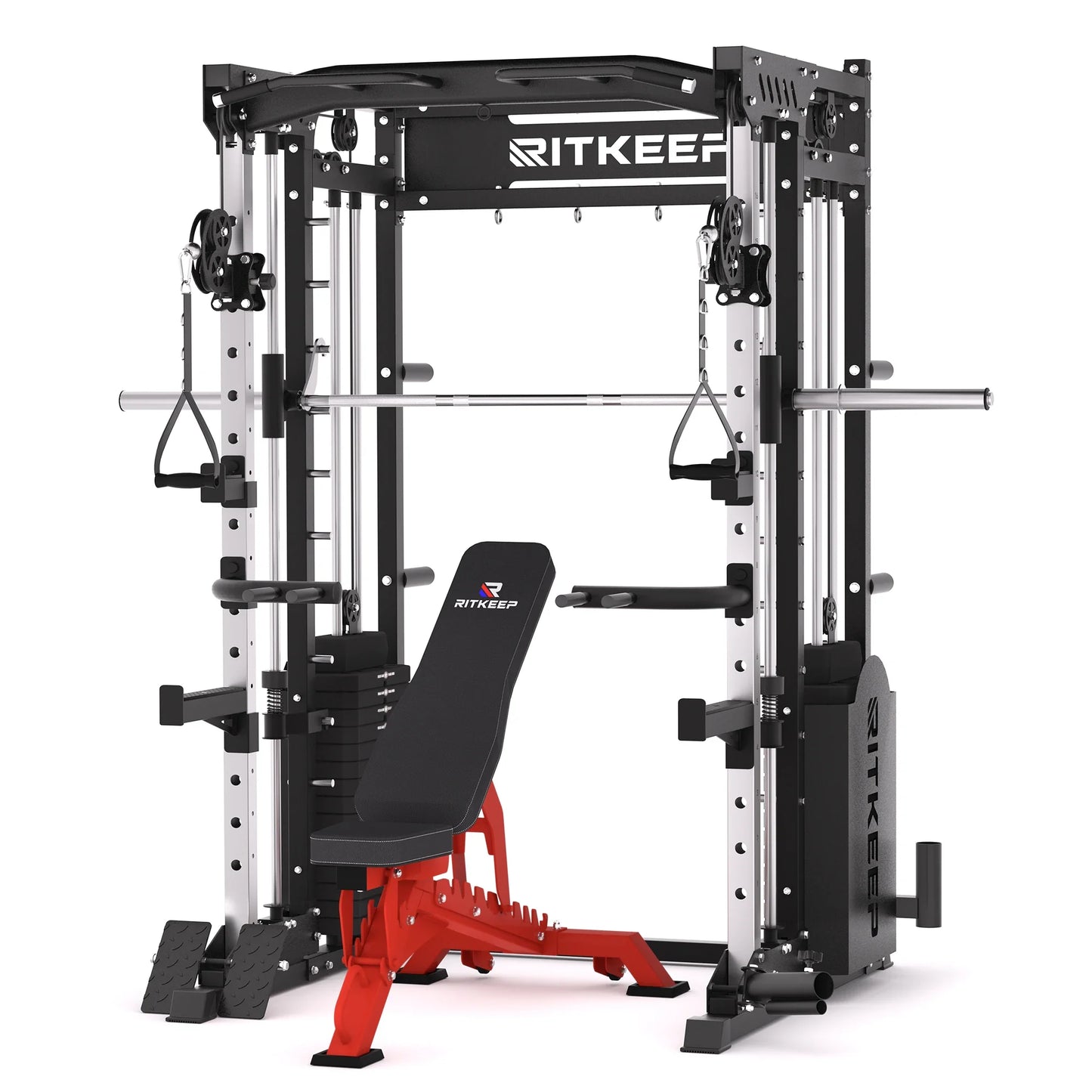 PMAX 5600 Home Gym Smith Machine - Integrated Weight System