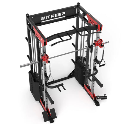 PMAX 5600 Home Gym Smith Machine - Integrated Weight System