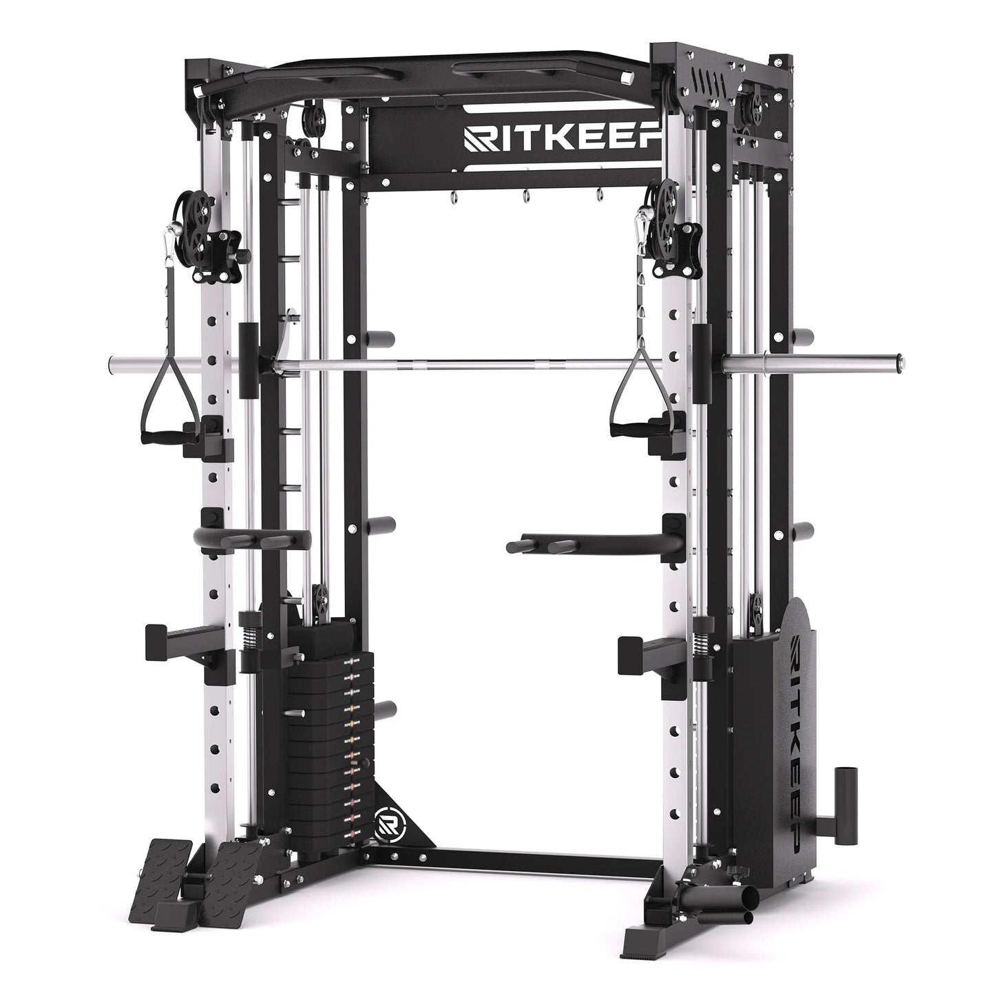 PMAX 5600 Home Gym Smith Machine - Integrated Weight System