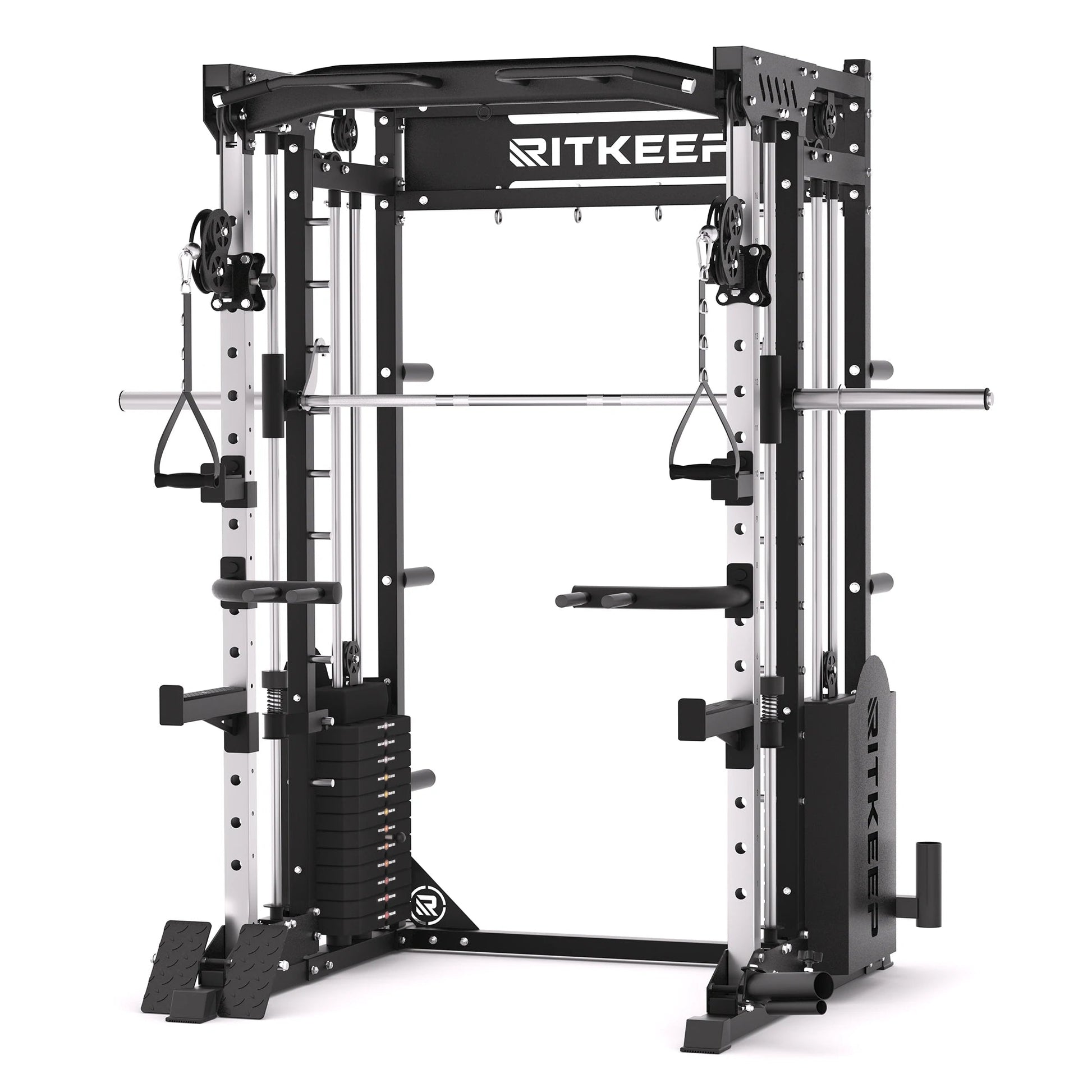 PMAX 5600 Home Gym Smith Machine - Integrated Weight System