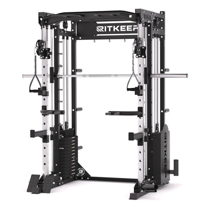 PMAX 5600 Home Gym Smith Machine - Integrated Weight System